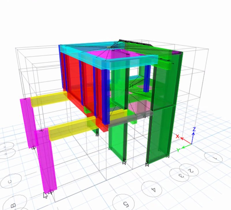 Modelo analítico para el análisis estructural
